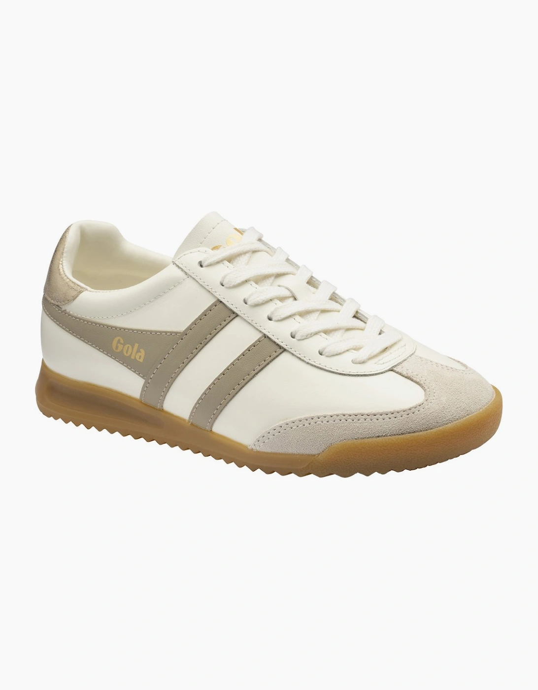 Torpedo Leather Womens Trainers