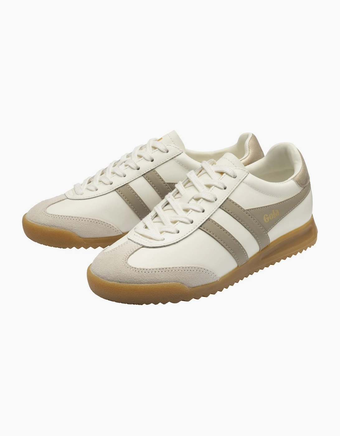 Torpedo Leather Womens Trainers