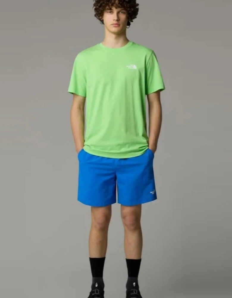 The North Face Mens Simple Dome Short Sleeve T-shirt in Meta Lime