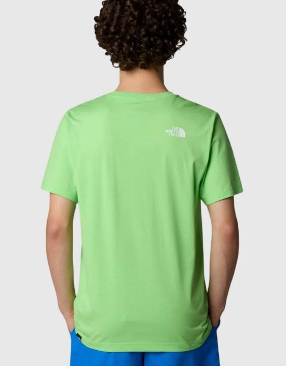 The North Face Mens Simple Dome Short Sleeve T-shirt in Meta Lime