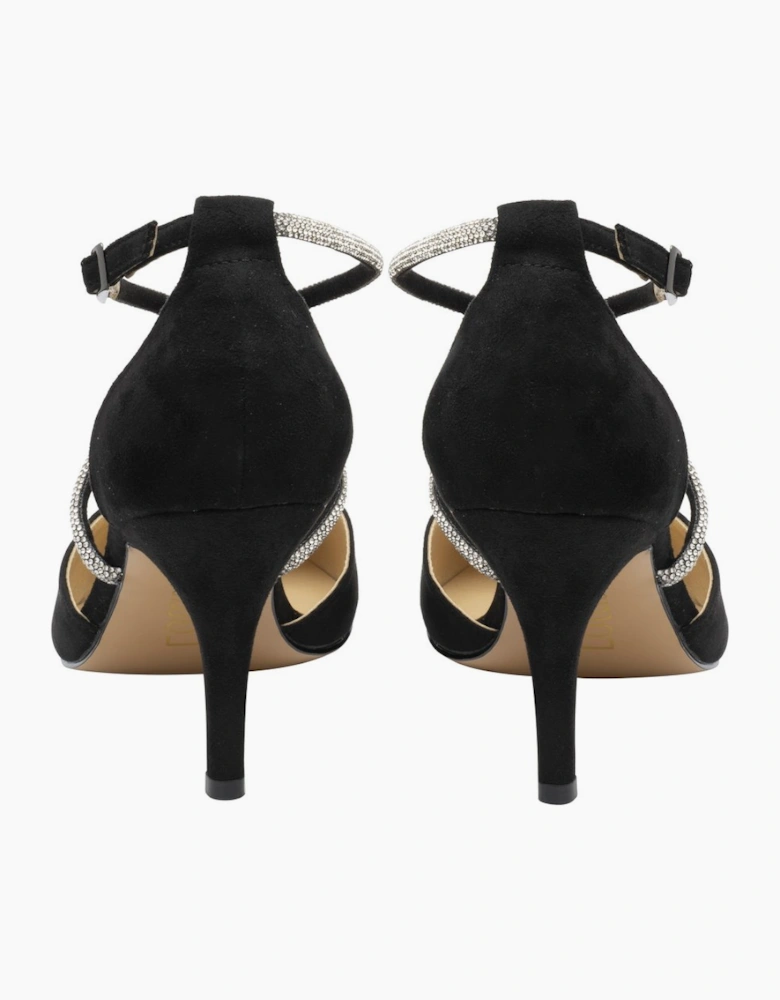 Elissa Womens Strappy Court Shoes