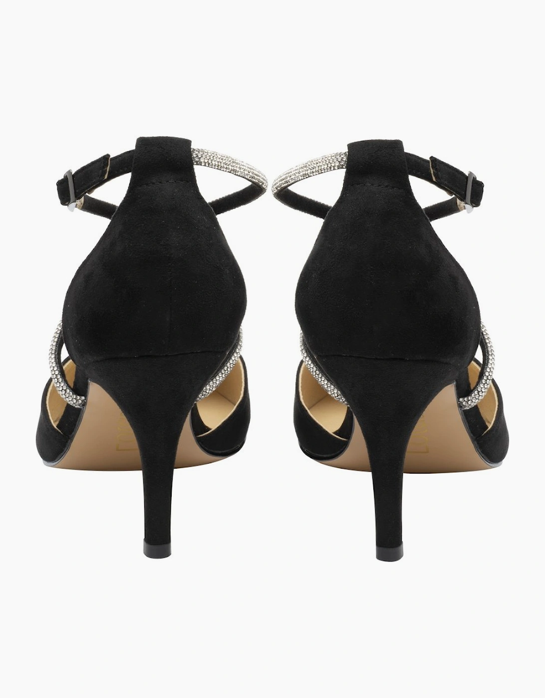 Elissa Womens Strappy Court Shoes