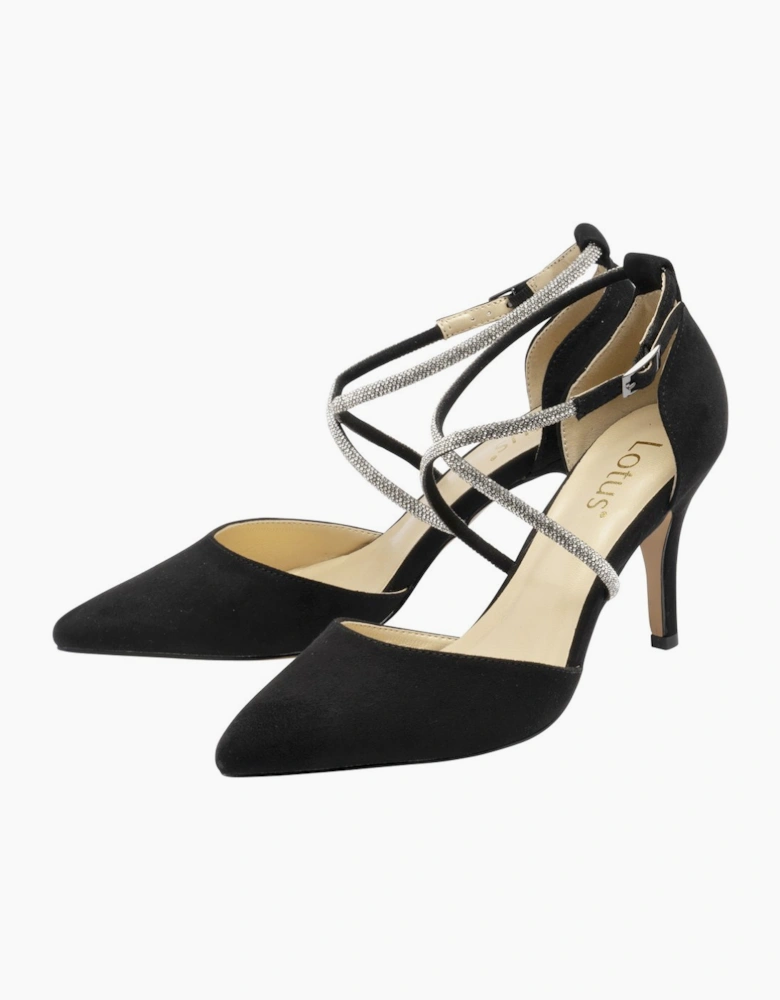 Elissa Womens Strappy Court Shoes