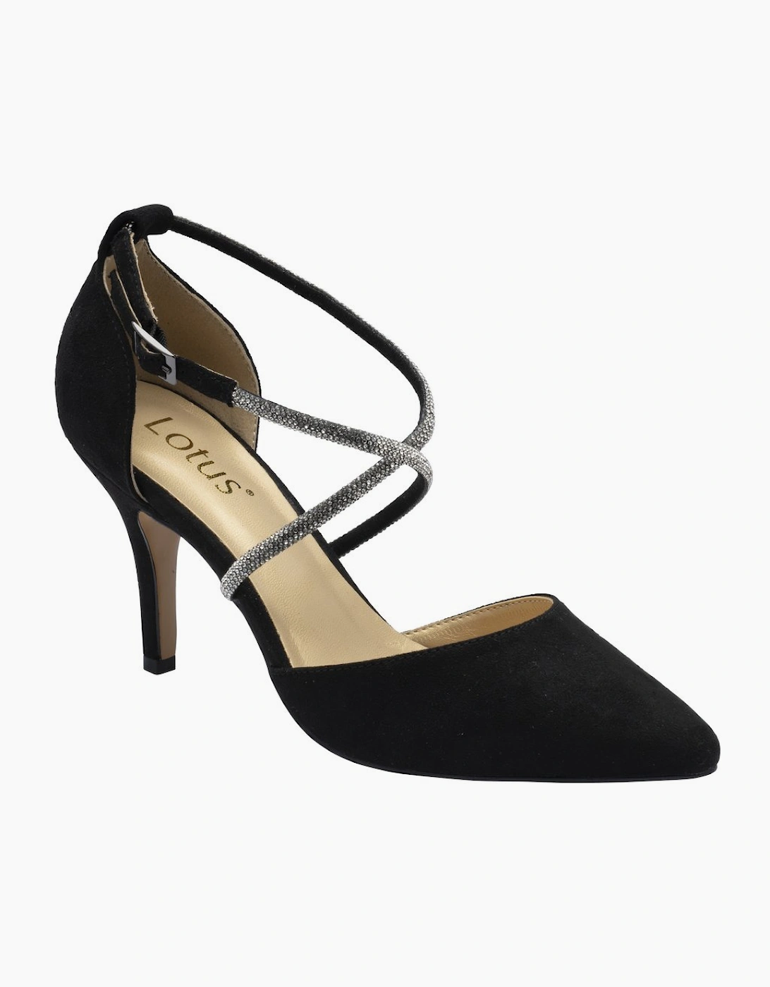 Elissa Womens Strappy Court Shoes