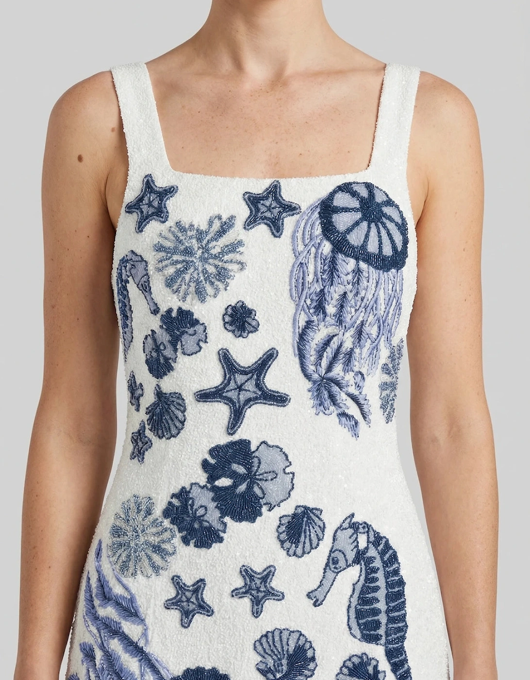 New Orleans Hand-Beaded Dress Multi Colour