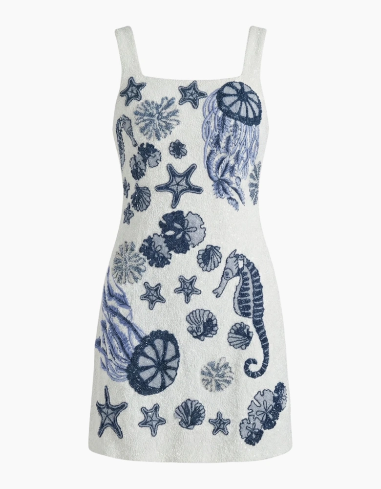 New Orleans Hand-Beaded Dress Multi Colour