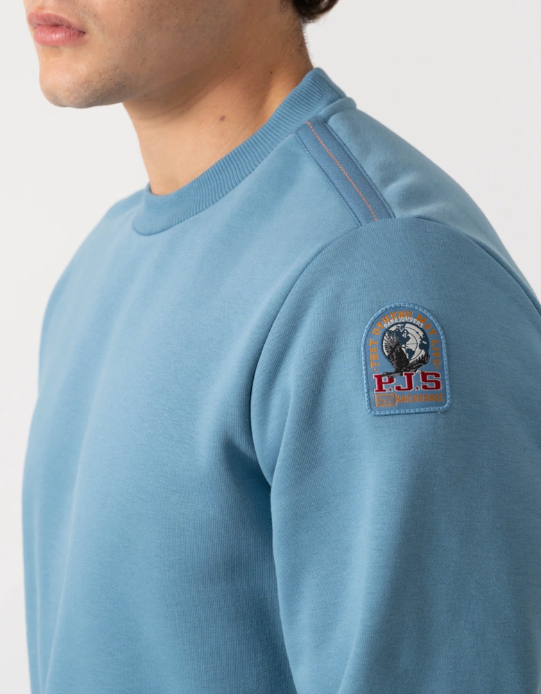 Parajumpers K2 Mens Sweatshirt - Sky Steel 138