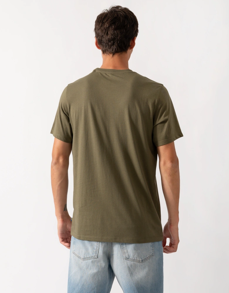 Fjallraven 1960 Logo Mens T-Shirt - Laurel Green 625