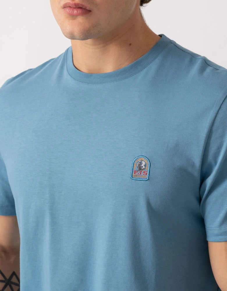 Parajumpers Mens Patch T-Shirt - Sky Steel 138
