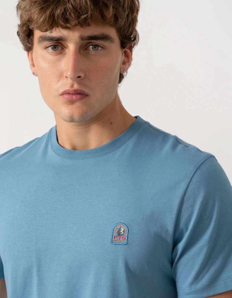 Parajumpers Mens Patch T-Shirt - Sky Steel 138