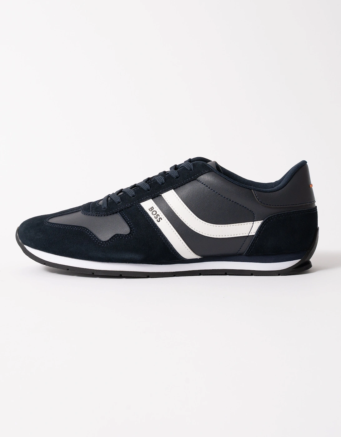 BOSS Orange Levon Runn pumi Mens Trainers - Dark Blue 401