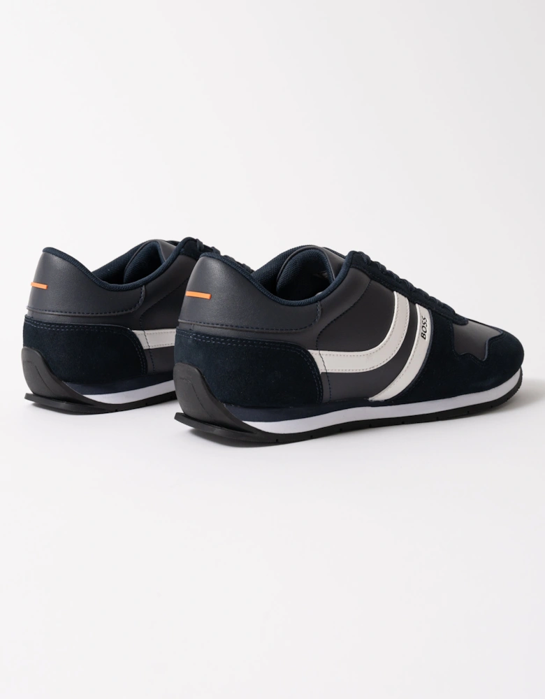 BOSS Orange Levon Runn pumi Mens Trainers - Dark Blue 401