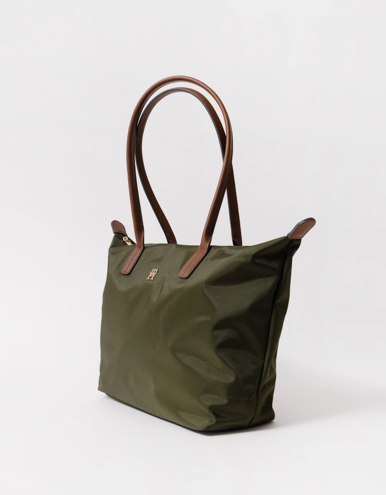 Tommy Hilfiger Popette Womens Tote Bag - Green