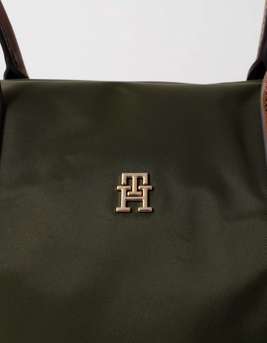 Tommy Hilfiger Popette Womens Tote Bag - Green