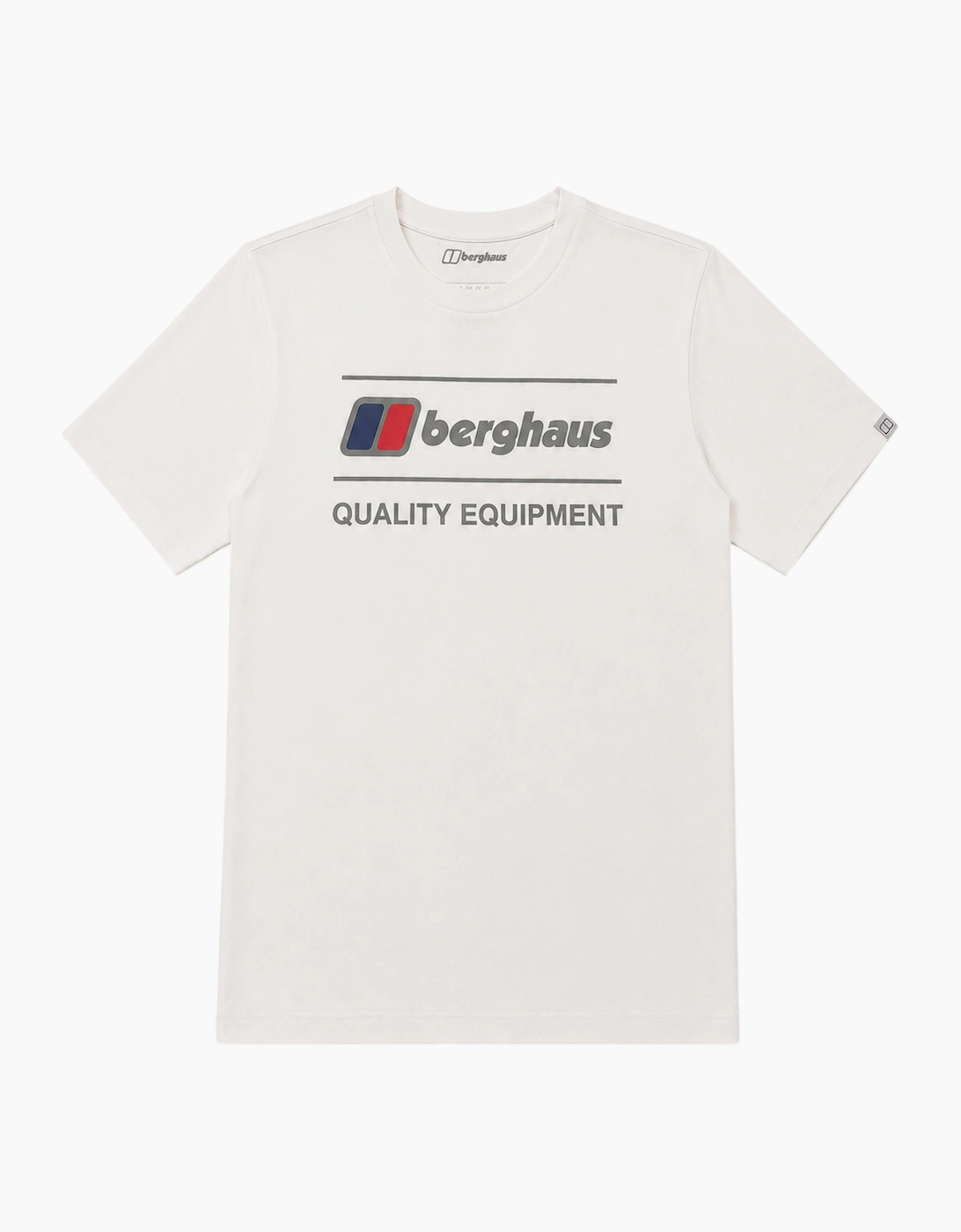Berghaus Men's Berghaus Mens T Shirt Quality Equipment Crew Neck Short Sleeve Summer T Shirt White