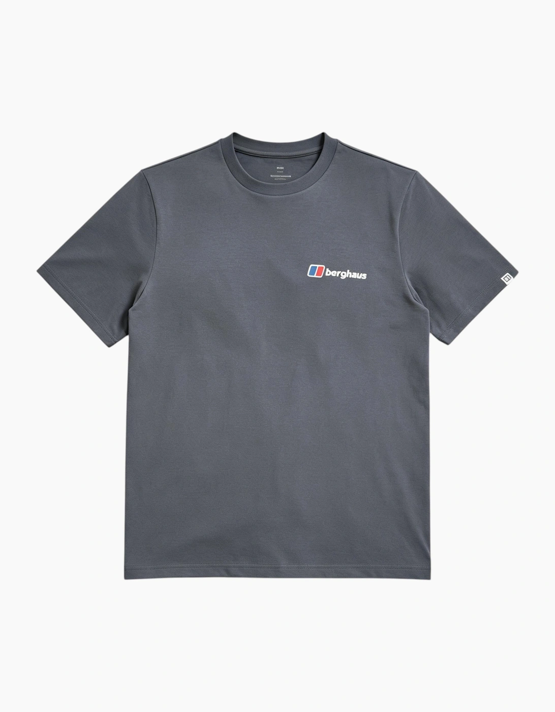 Berghaus Mens T Shirt Pinnacle Point Crew Neck Short Sleeve Cotton Summer Tee
