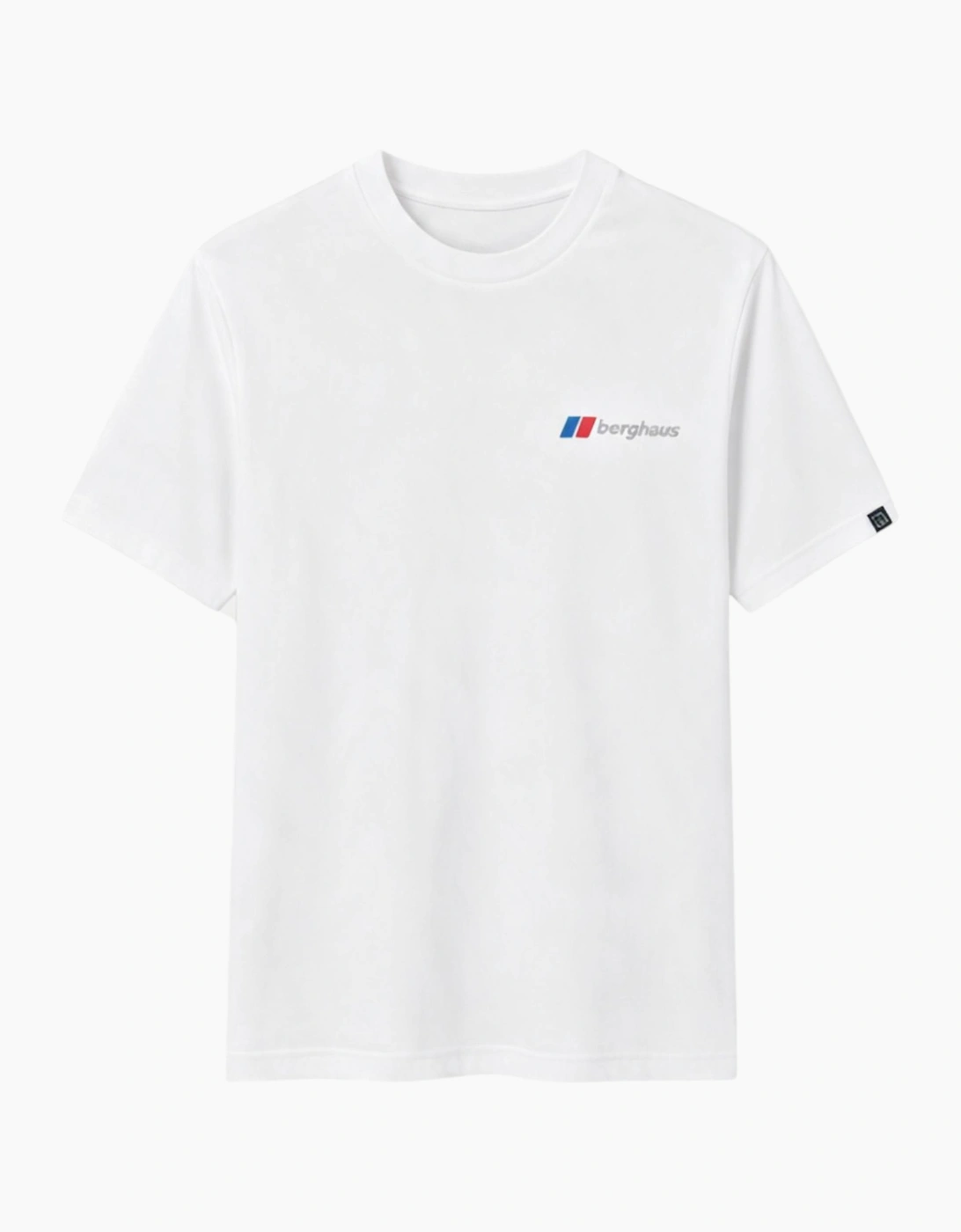 Berghaus Mens T Shirt Thresh Peak Crew Neck Short Sleeve Cotton Summer Tee