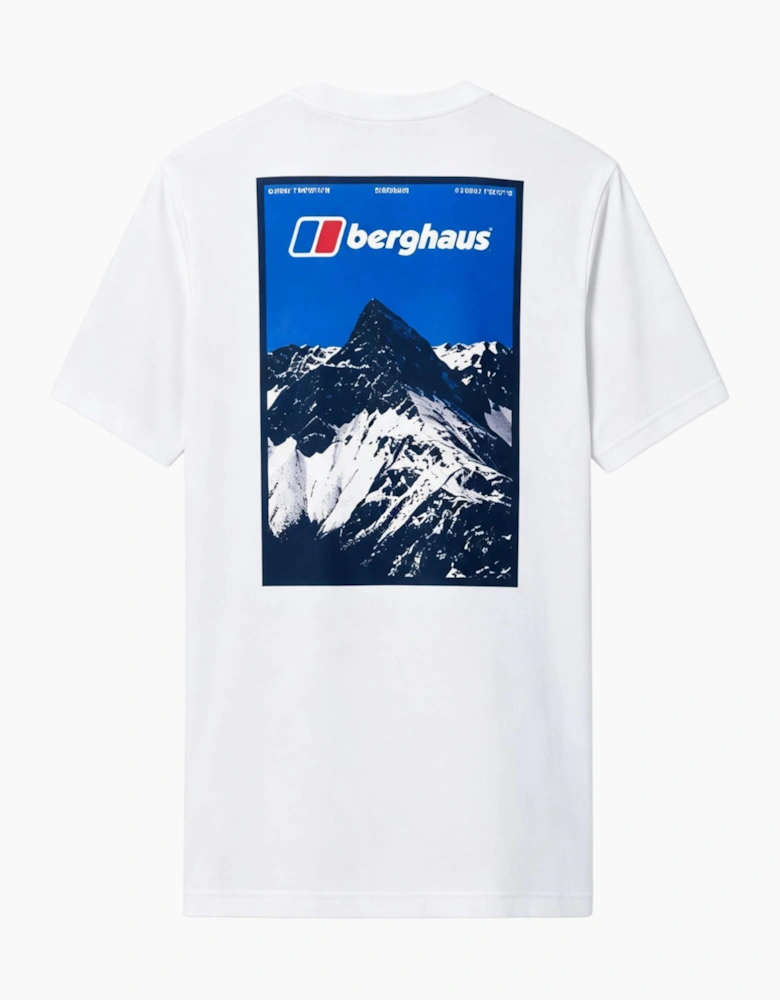 Berghaus Mens T Shirt Thresh Peak Crew Neck Short Sleeve Cotton Summer Tee