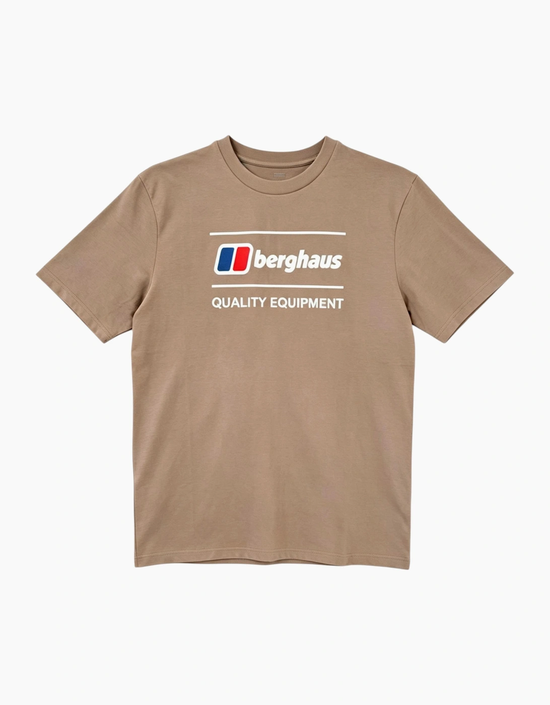 Berghaus Men's Berghaus Mens T Shirt Quality Equipment Crew Neck Short Sleeve Summer TShirt - Brown