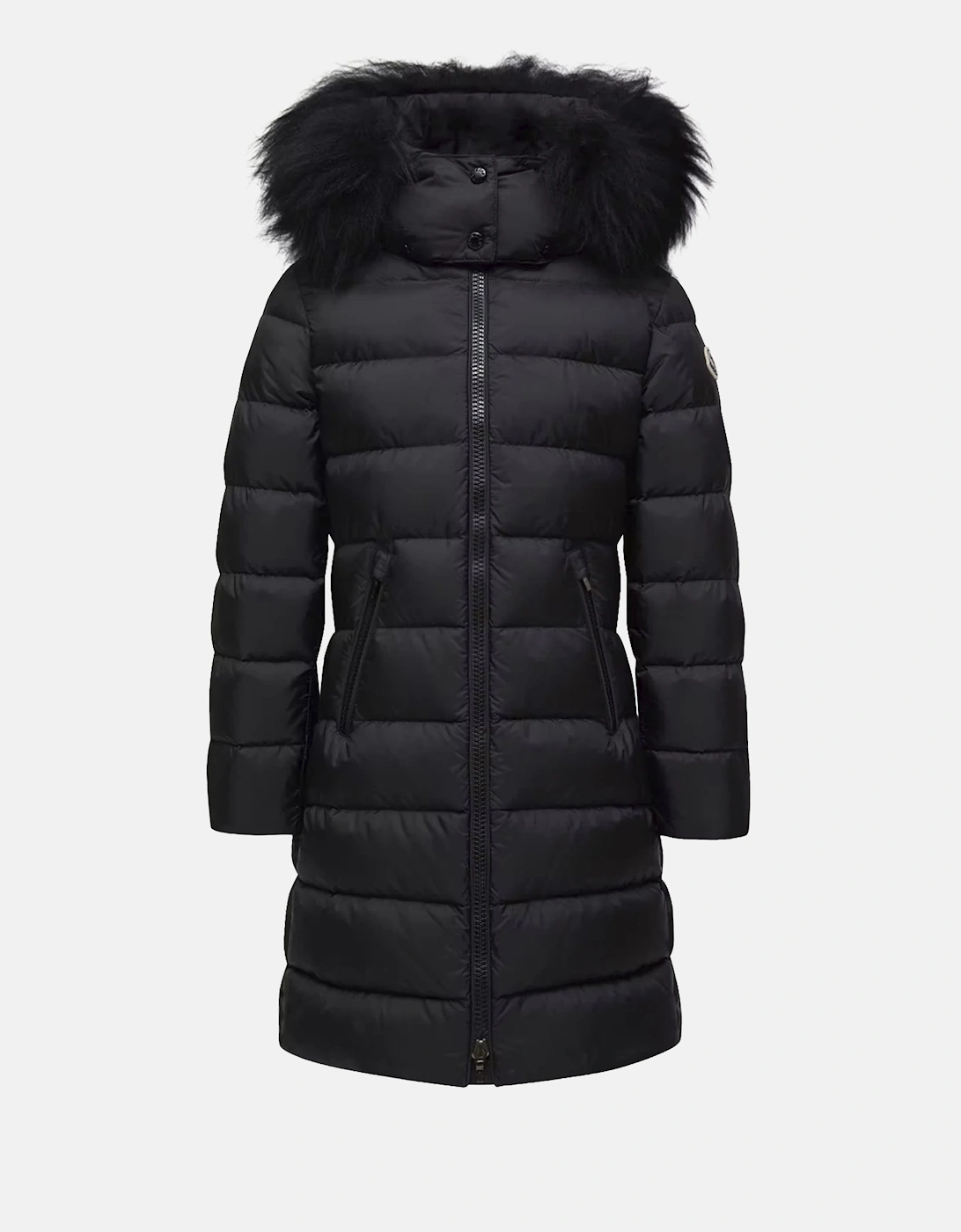 Kids Abelle Long Coat Black