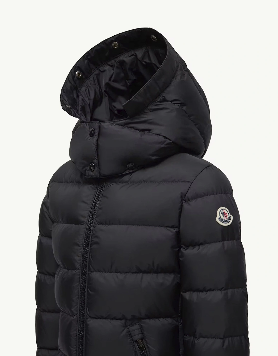 Kids Abelle Long Coat Black