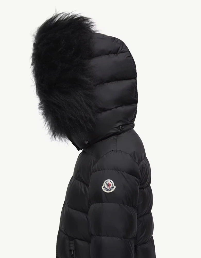 Kids Abelle Long Coat Black