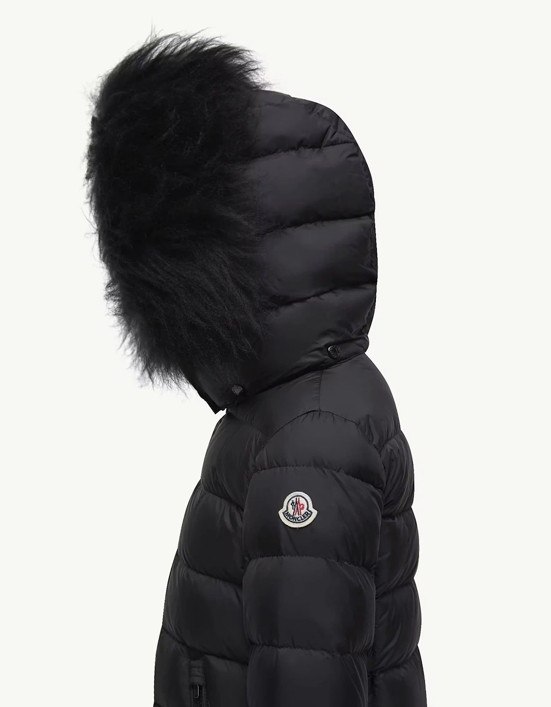 Kids Abelle Long Coat Black
