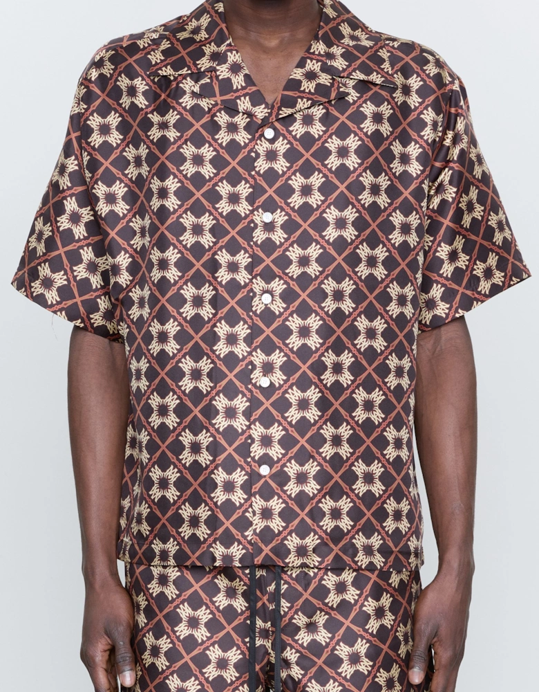 MA Quad Camp Shirt Brown