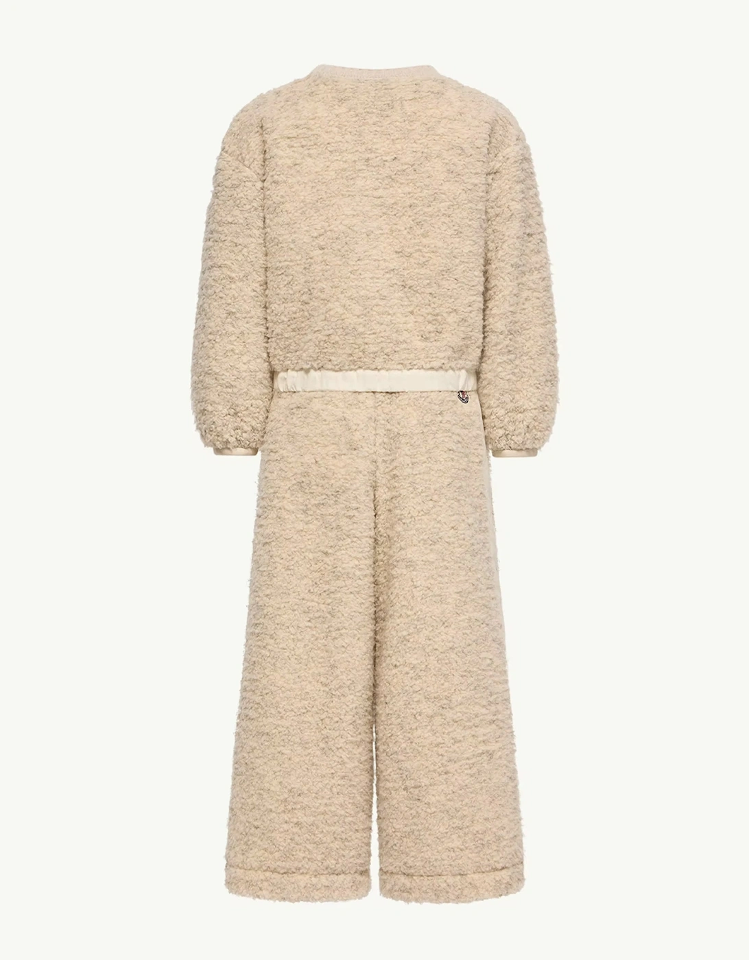 Kids Knitted Tracksuit Beige