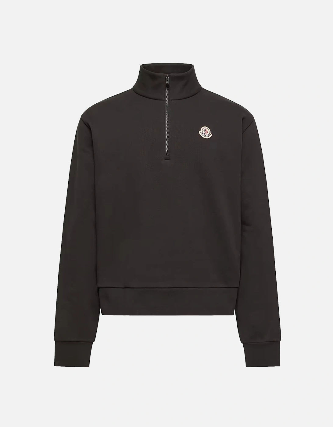1/4 Zip Sweatshirt Black