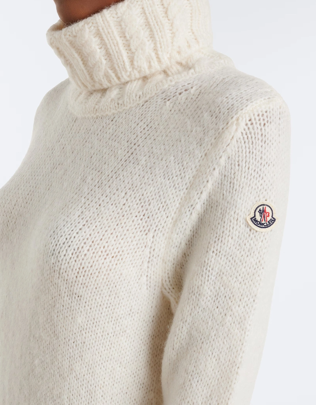 Womens Wool Dress White