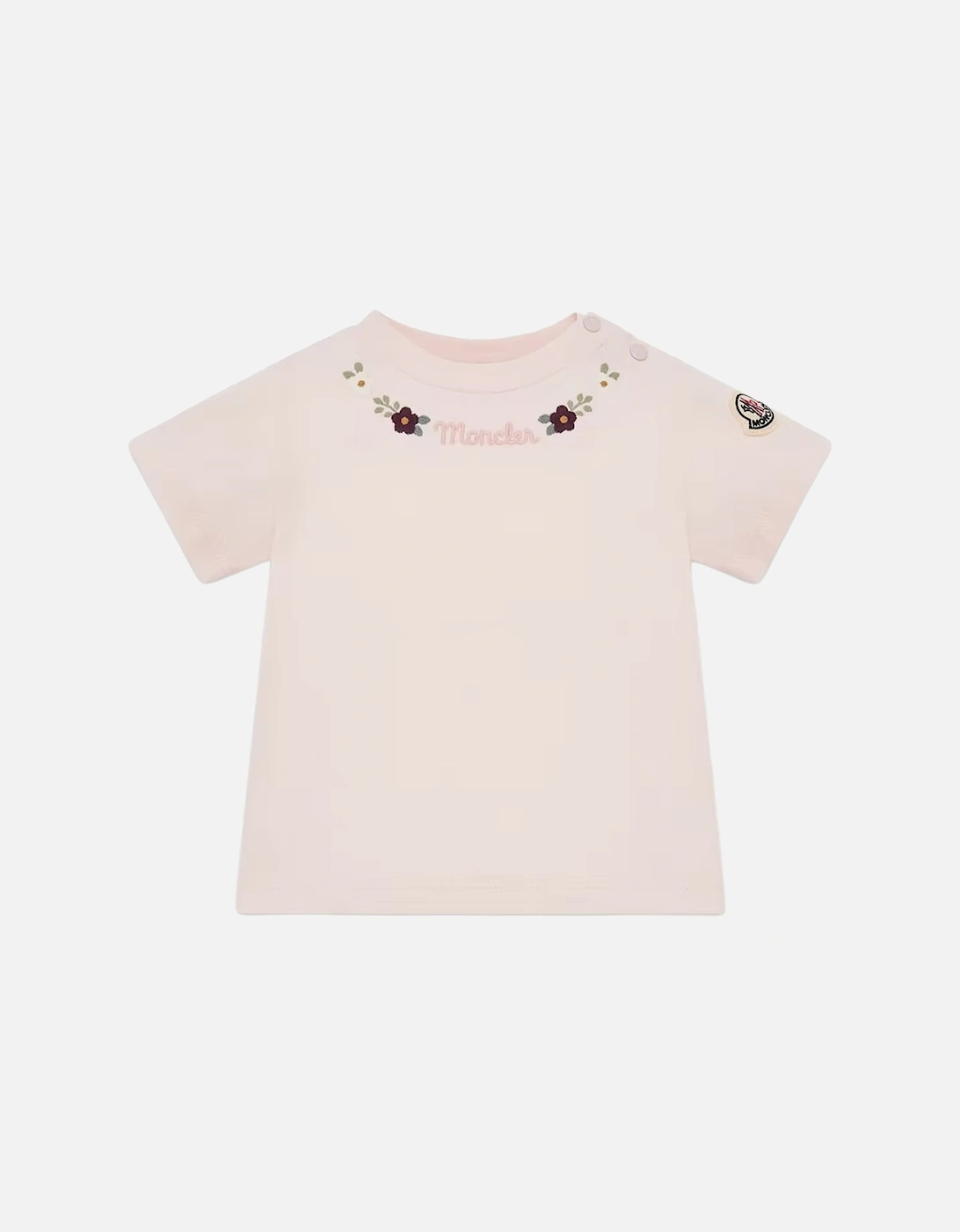 Baby Floral T-Shirt Pink