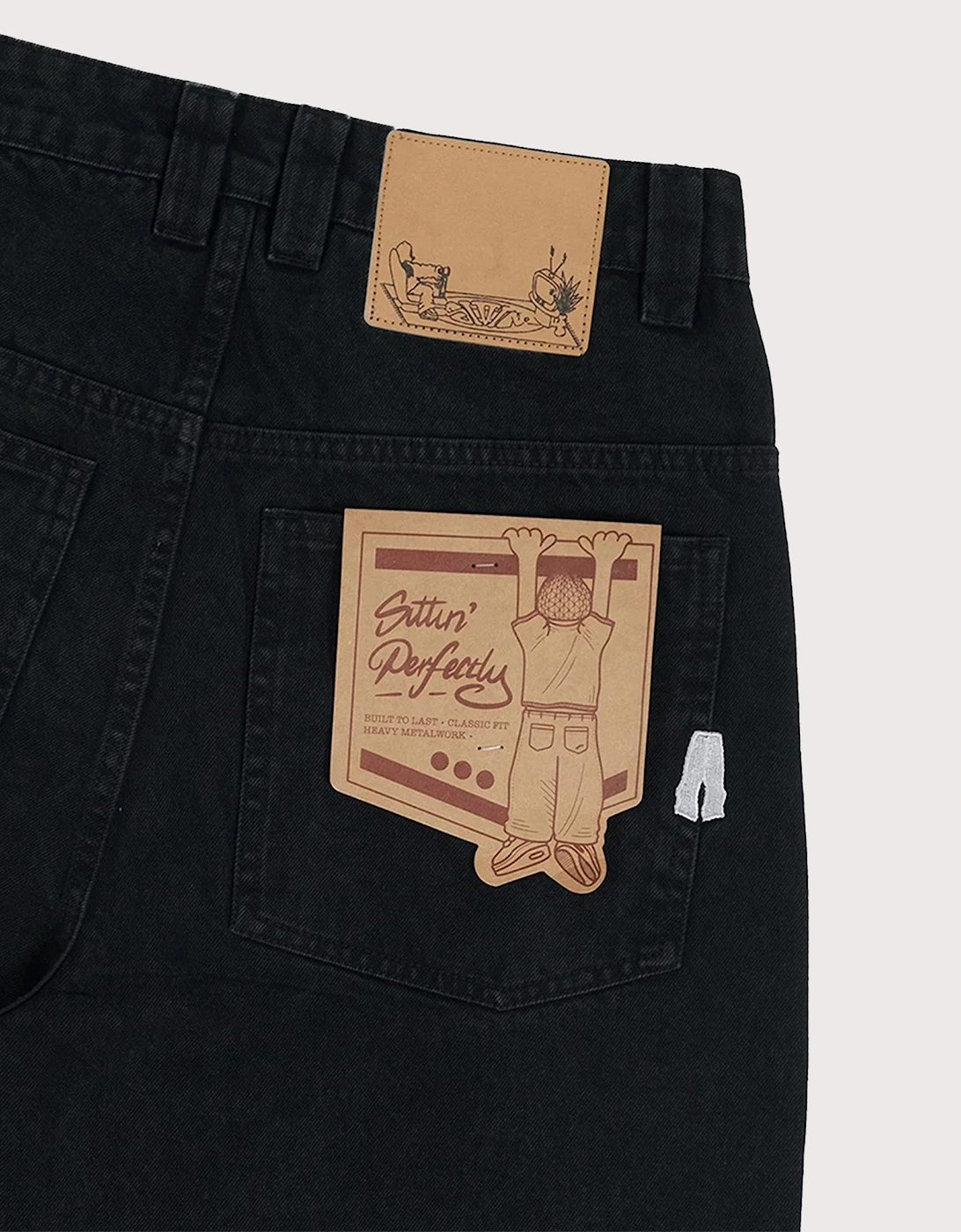 Baggy Denim Pants