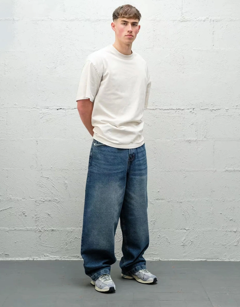 Baggy Denim Pants