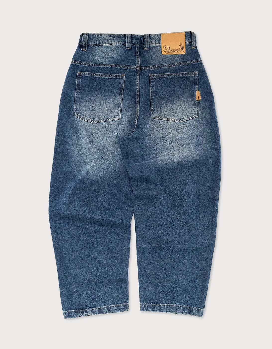 Baggy Denim Pants