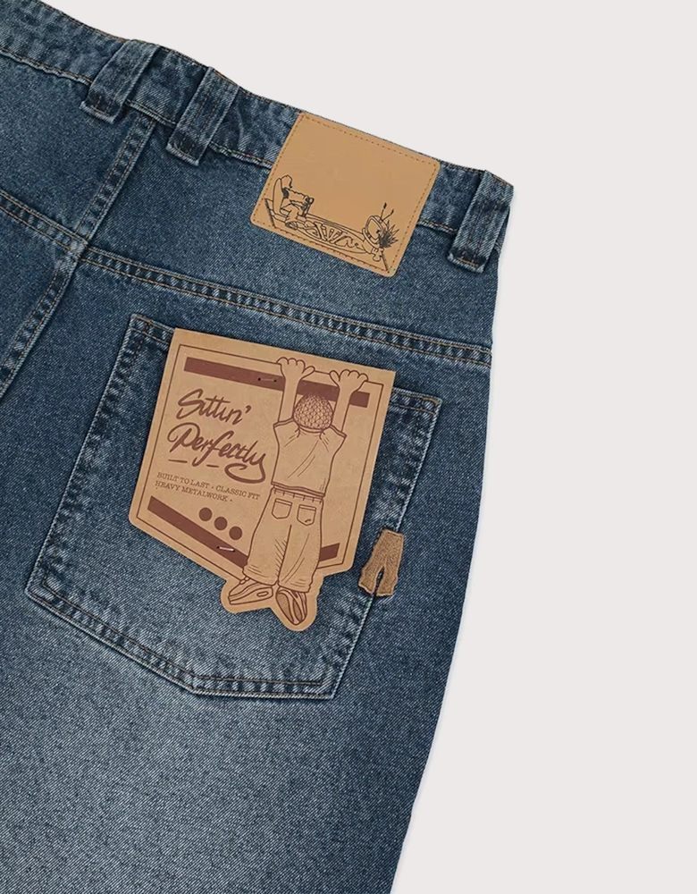 Baggy Denim Pants
