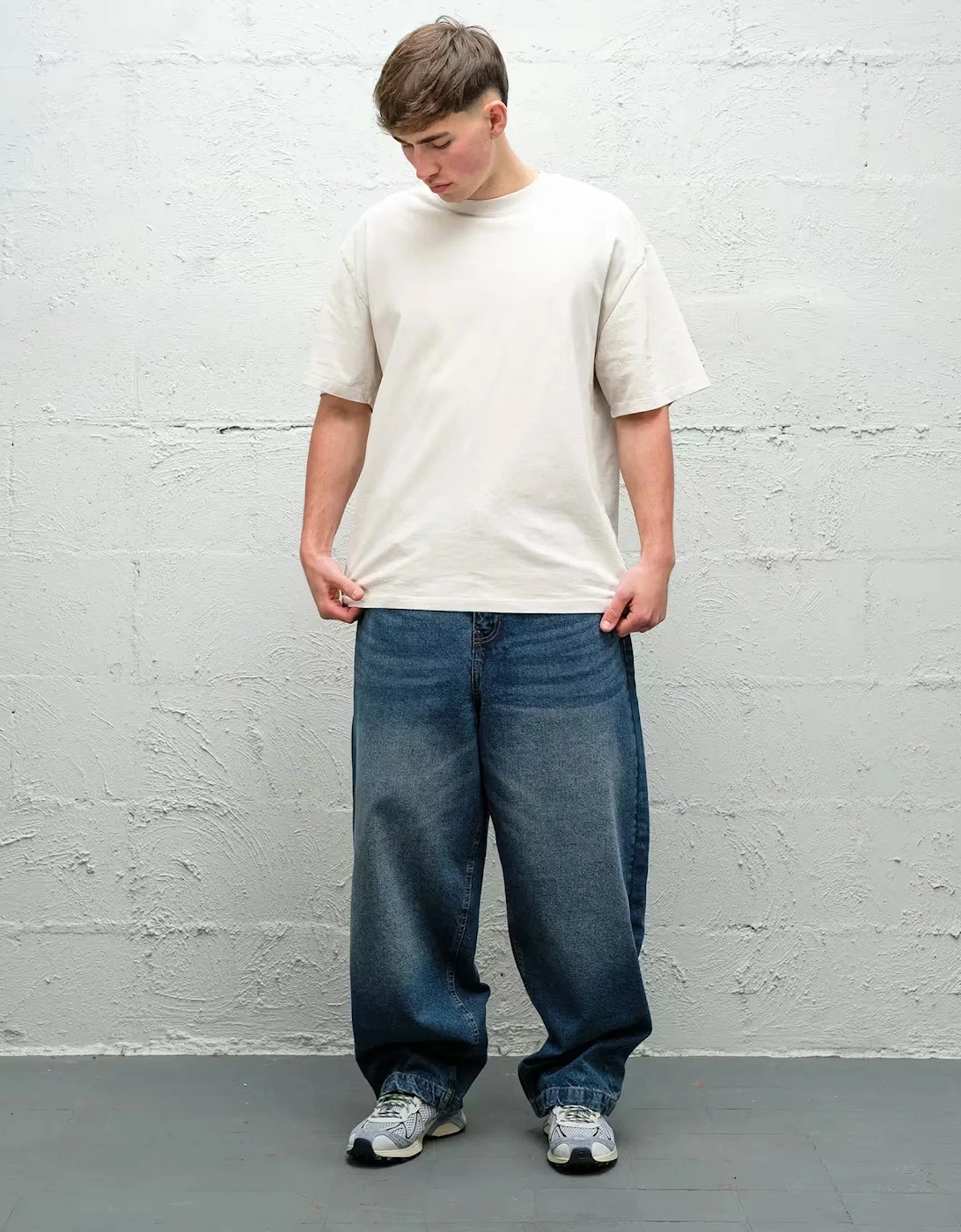 Baggy Denim Pants