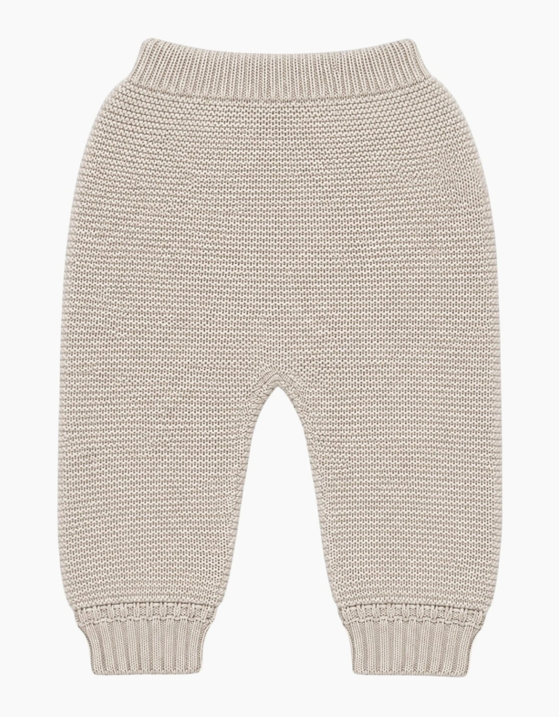 Light Camel Knit Trousers