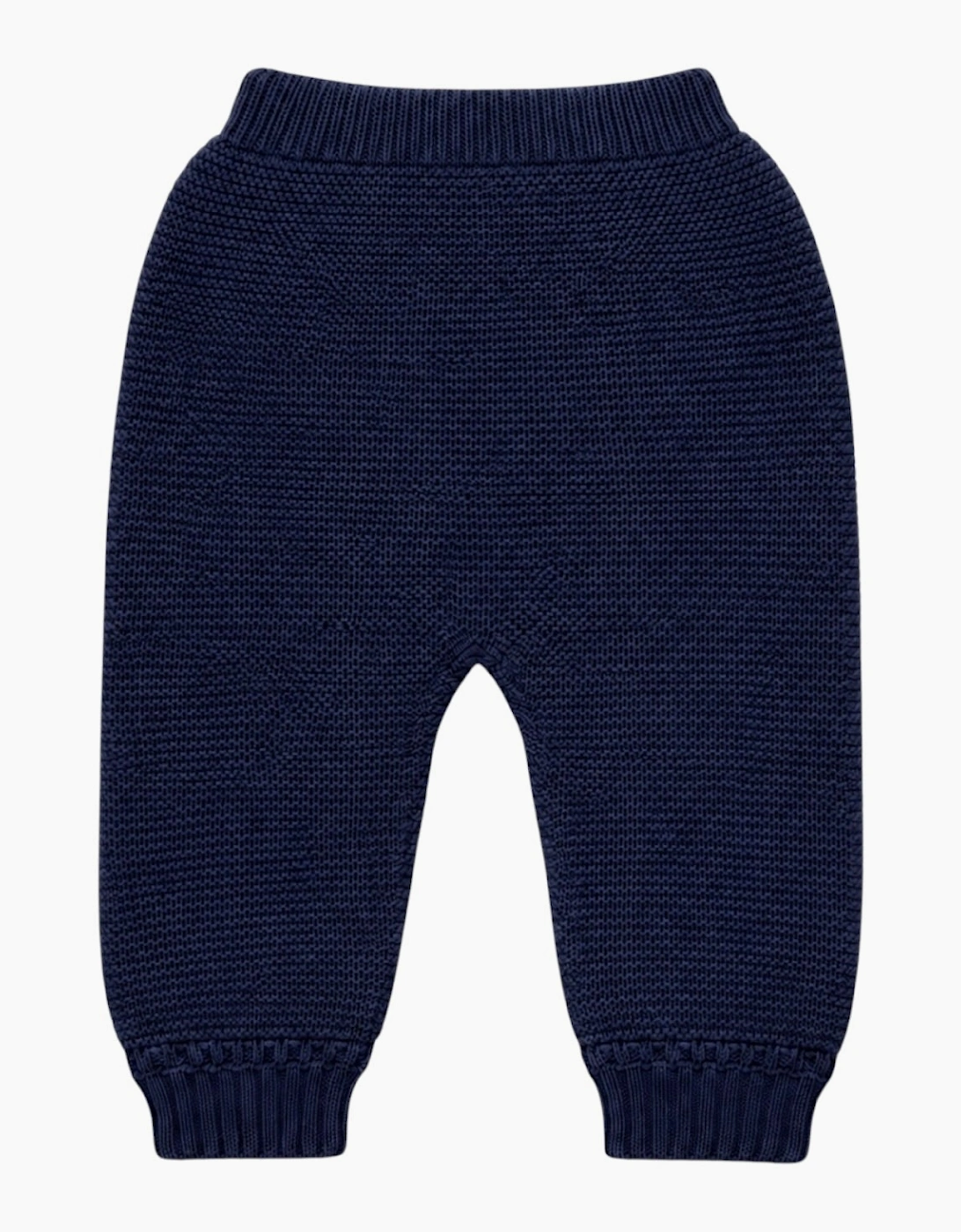 Navy Knit Trousers