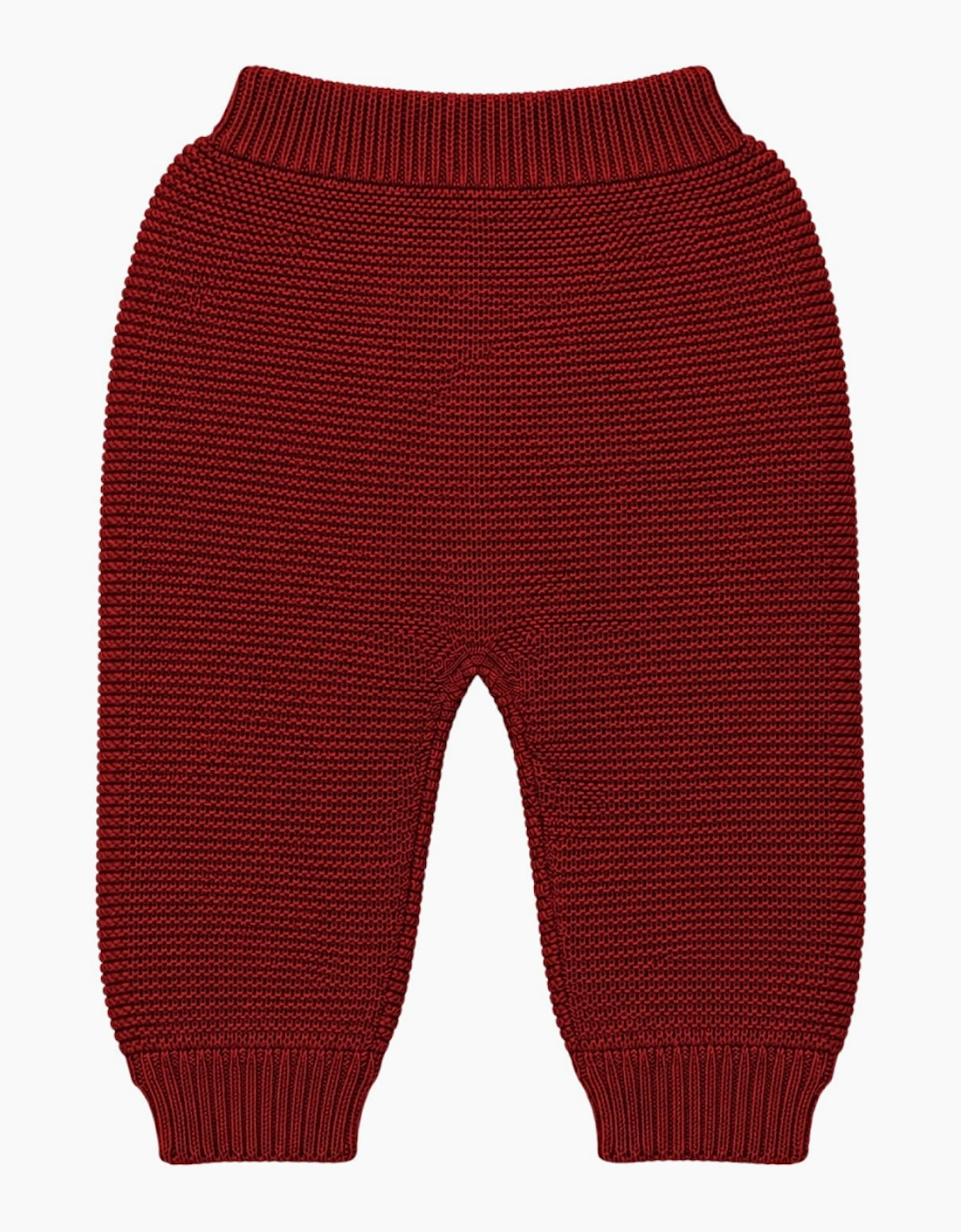 Dark Red Knit Trousers