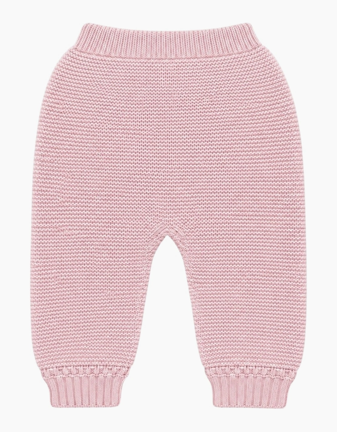 Powder Pink Knit Trousers