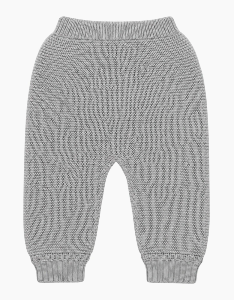Grey Knit Trousers