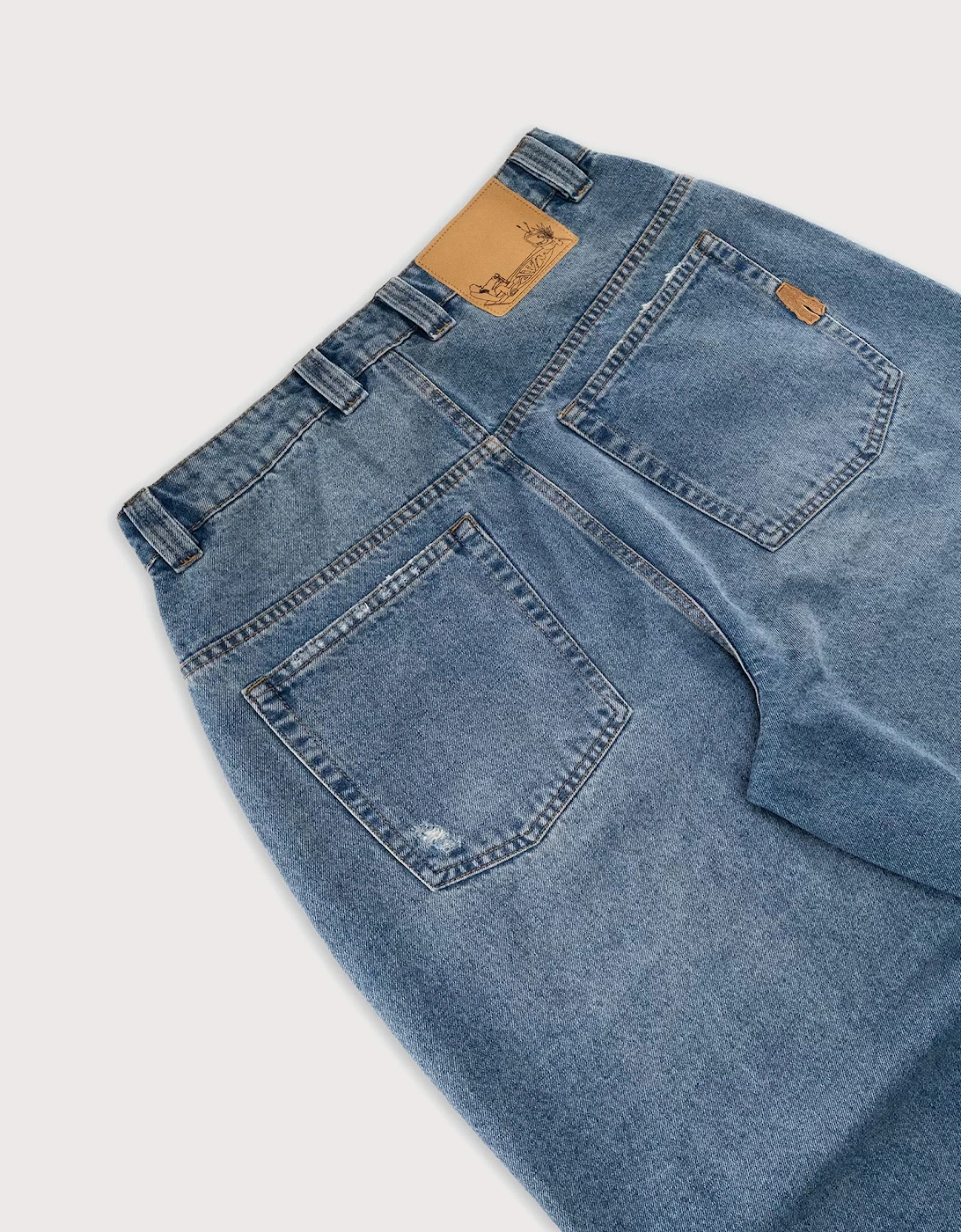 Baggy Denim Pants
