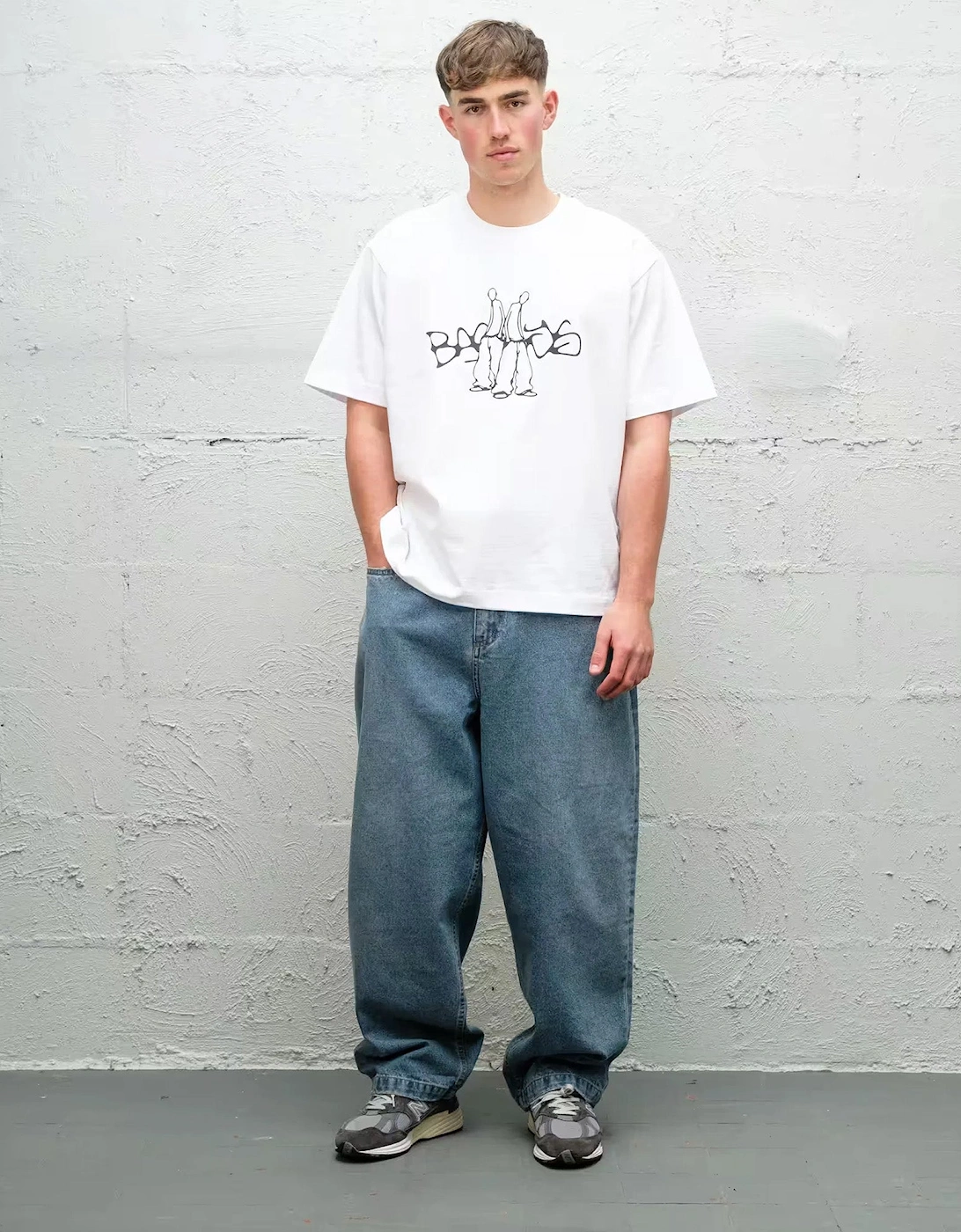 Baggy Denim Pants