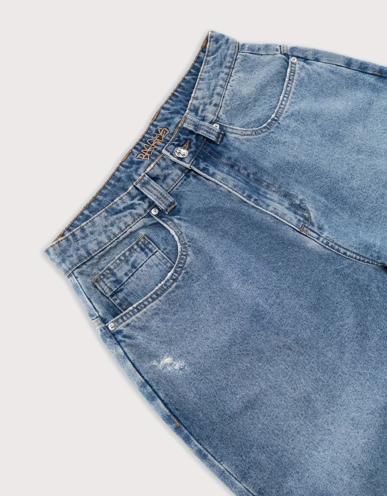 Baggy Denim Pants