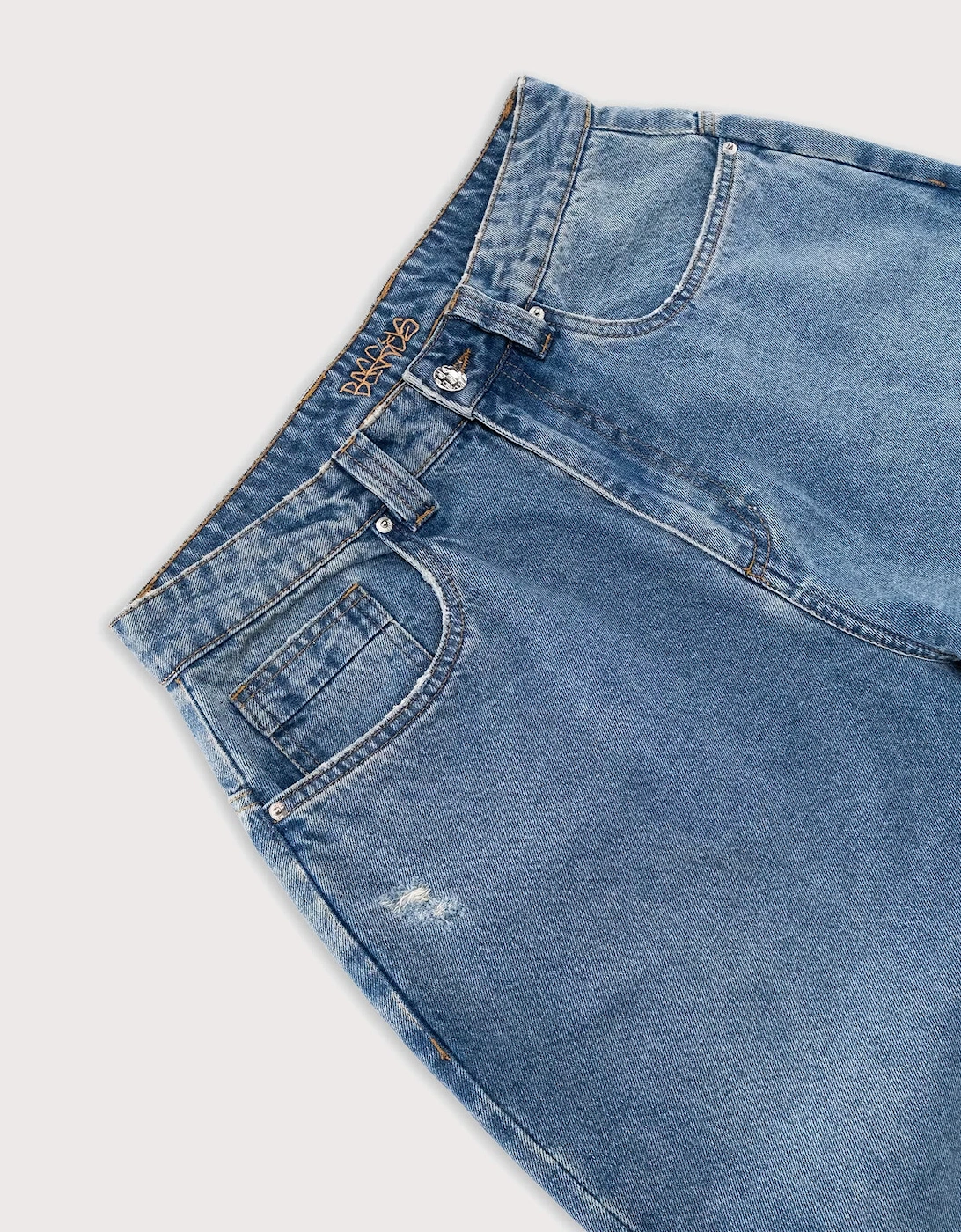 Baggy Denim Pants