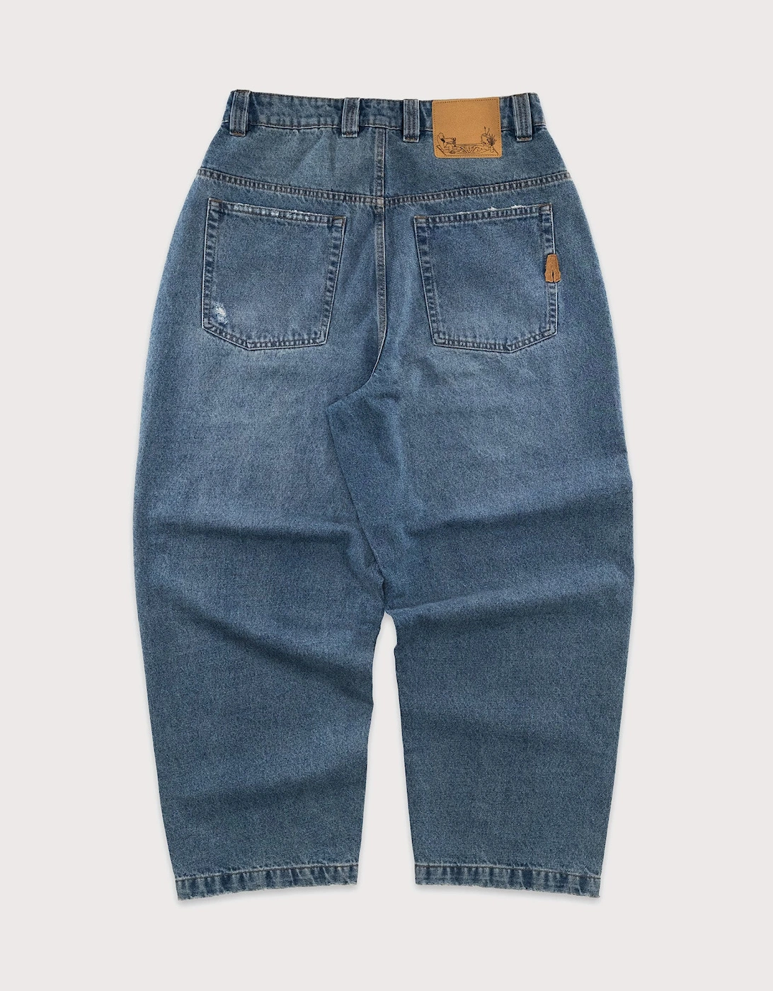 Baggy Denim Pants