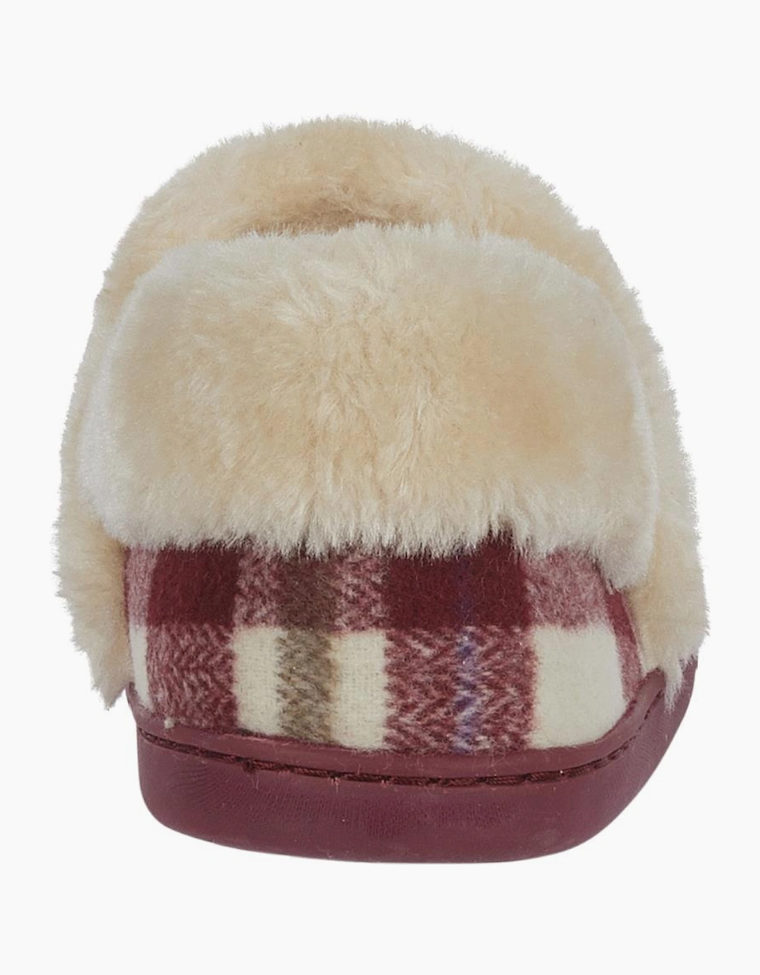 Jo & Joe HERITAGE Womens Moccasin Slippers Cherry