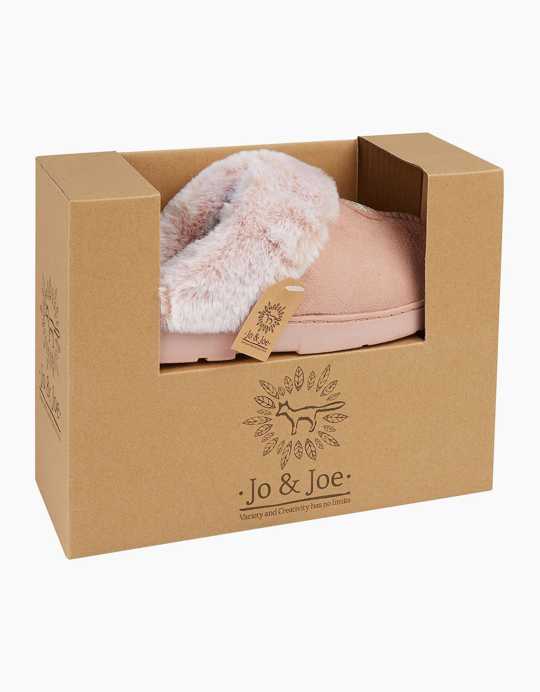 Jo & Joe SPLENDOUR Womens Mule Slippers Dusky Pink