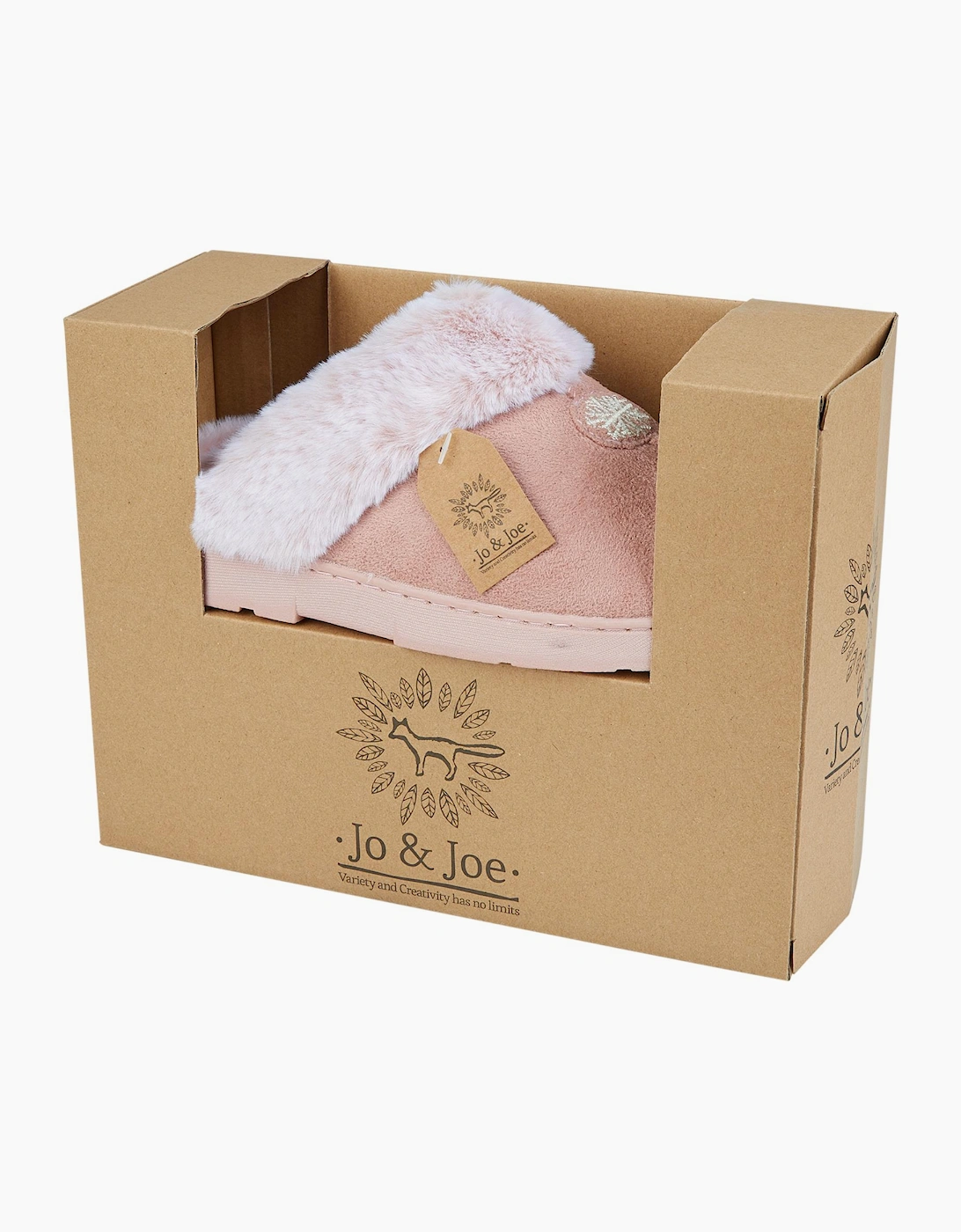 Jo & Joe SPLENDOUR Womens Mule Slippers Dusky Pink